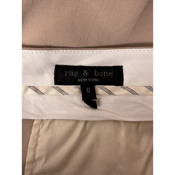 Rag & Bone Pants 6 Womens Pleated Wide Straight Relaxed Trouser - Picture 6 of 7